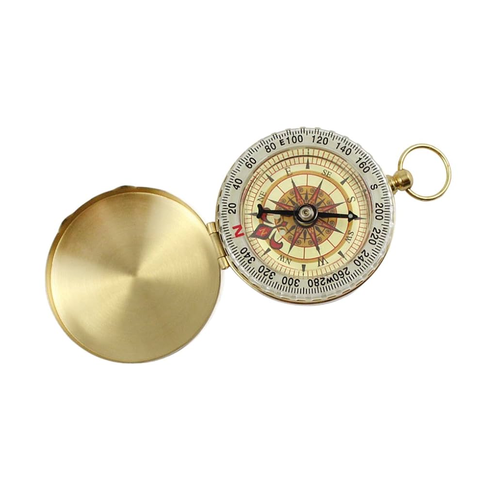 羅針盤　アンティーク　レトロ Amazon.co.jp: 方位磁針 コンパス 夜光 懐中タイプ 羅針盤